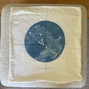 Taurus pillow slip cover